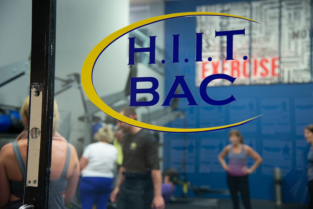 HIIT group fitness class at beverly athletic club