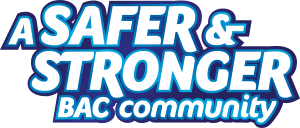 safer and stronger bac community logo from beverly gym