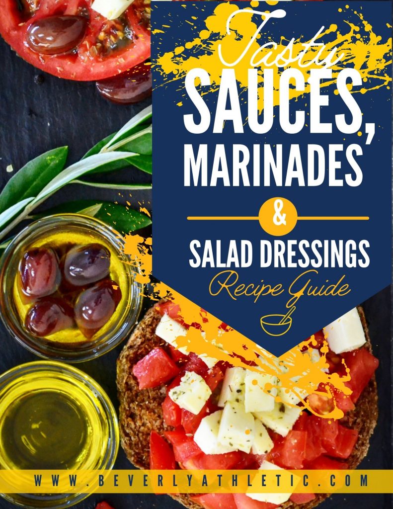 recipe guide with dressings and marinade for tasty meals provided by beverly athletic club